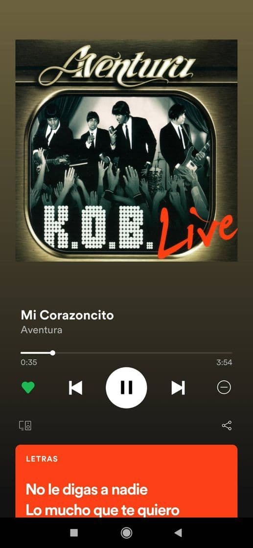 Canción Mi corazoncito