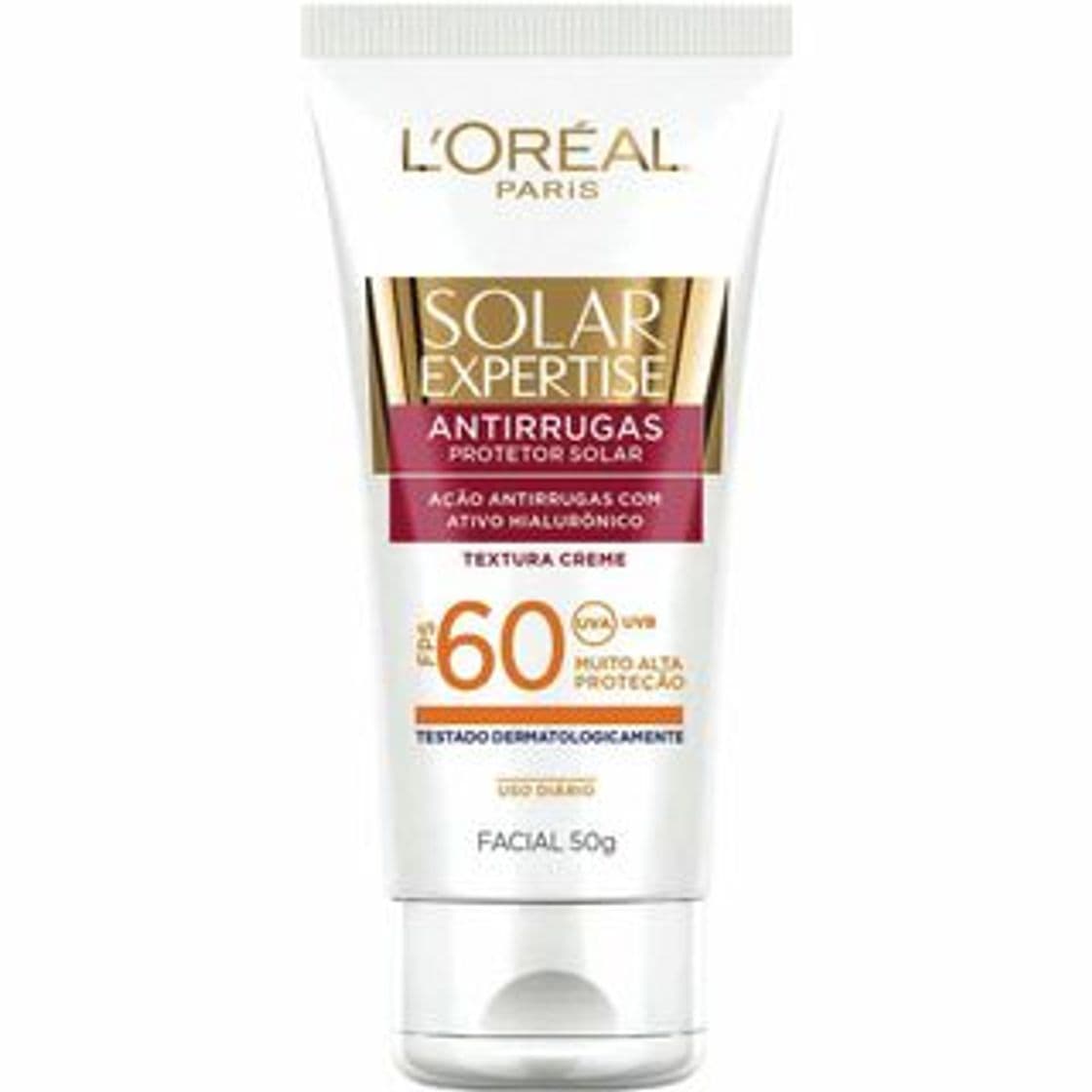 Fashion Protetor Solar Facial FPS 60 50g, L'Oréal Paris