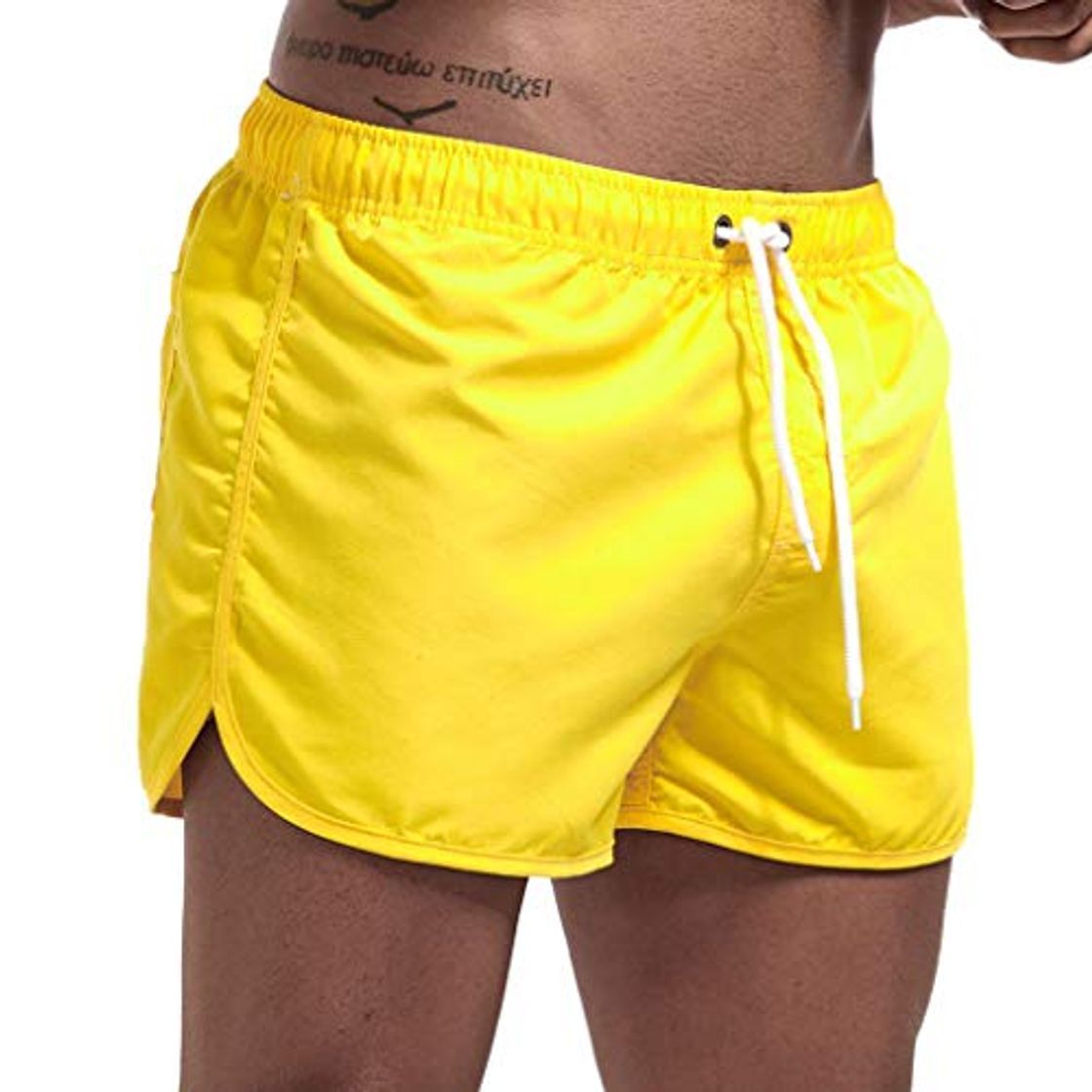 Product JURTEE Hombre Pantalones Cortos de Playa Secado Rápido Bañador Estampado Beach Shorts