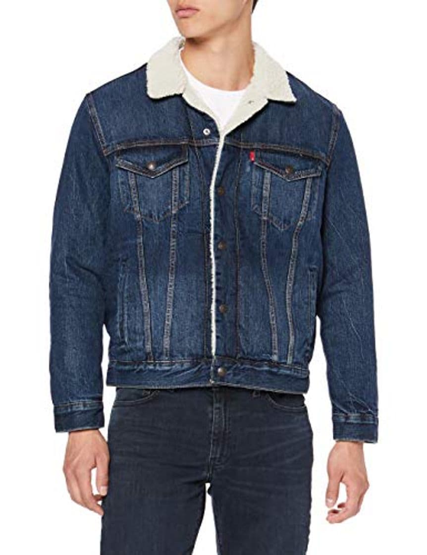 Fashion Levi's Type 3 Chaqueta Vaquera, Azul