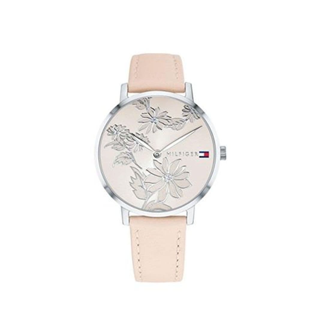 Fashion Tommy Hilfiger Reloj Analógico para Mujer de Cuarzo con Correa en Cuero 1781919