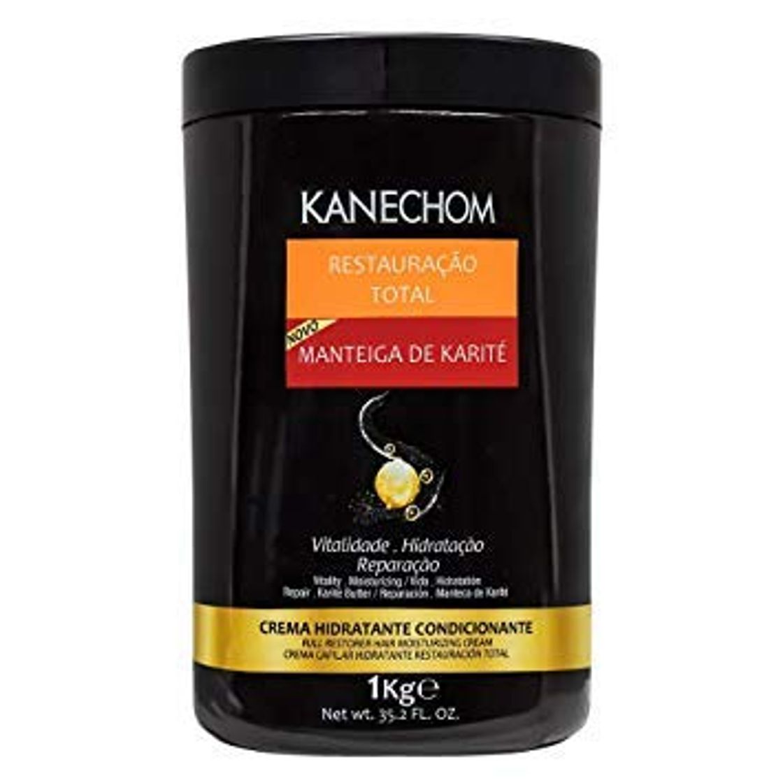 Product KANECHOM Manteiga De Karite Butter, 35.2 fl oz