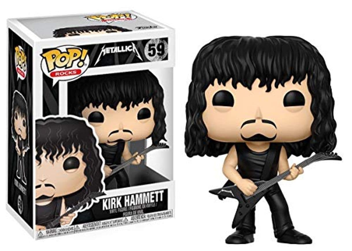 Game Funko Pop! - Figura Kirk Hammett, colección Metallica