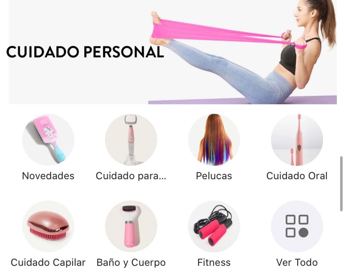 Moda Cuidado personal 