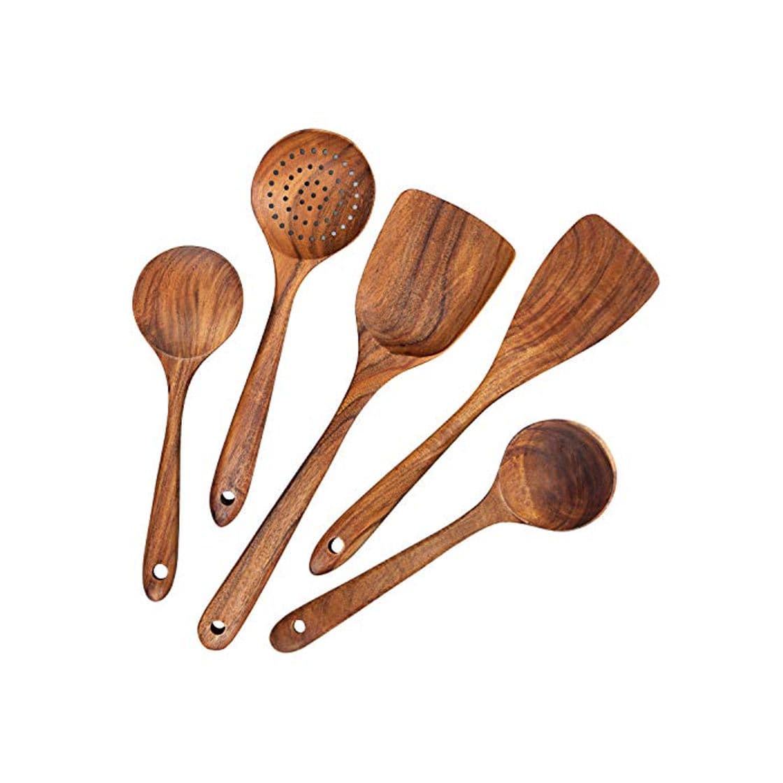 Producto AOOSY Utensilios de Madera para Cocina