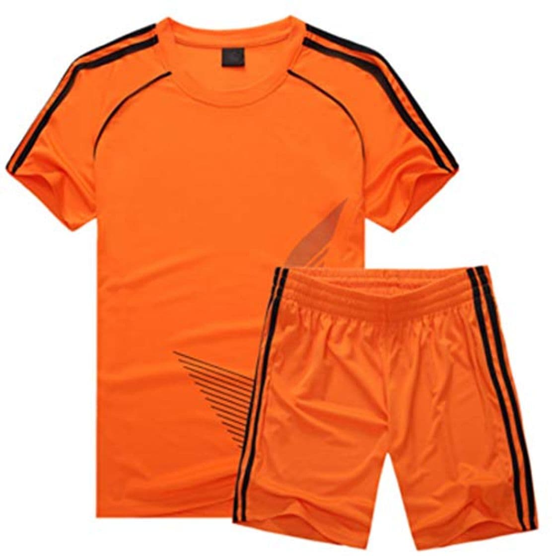 Fashion Inlefen Uniforme de Futbol Traje Niño  Manga Corta Sudadera y Pantalones Cortos Niños niñas Ropa de Entrenamiento