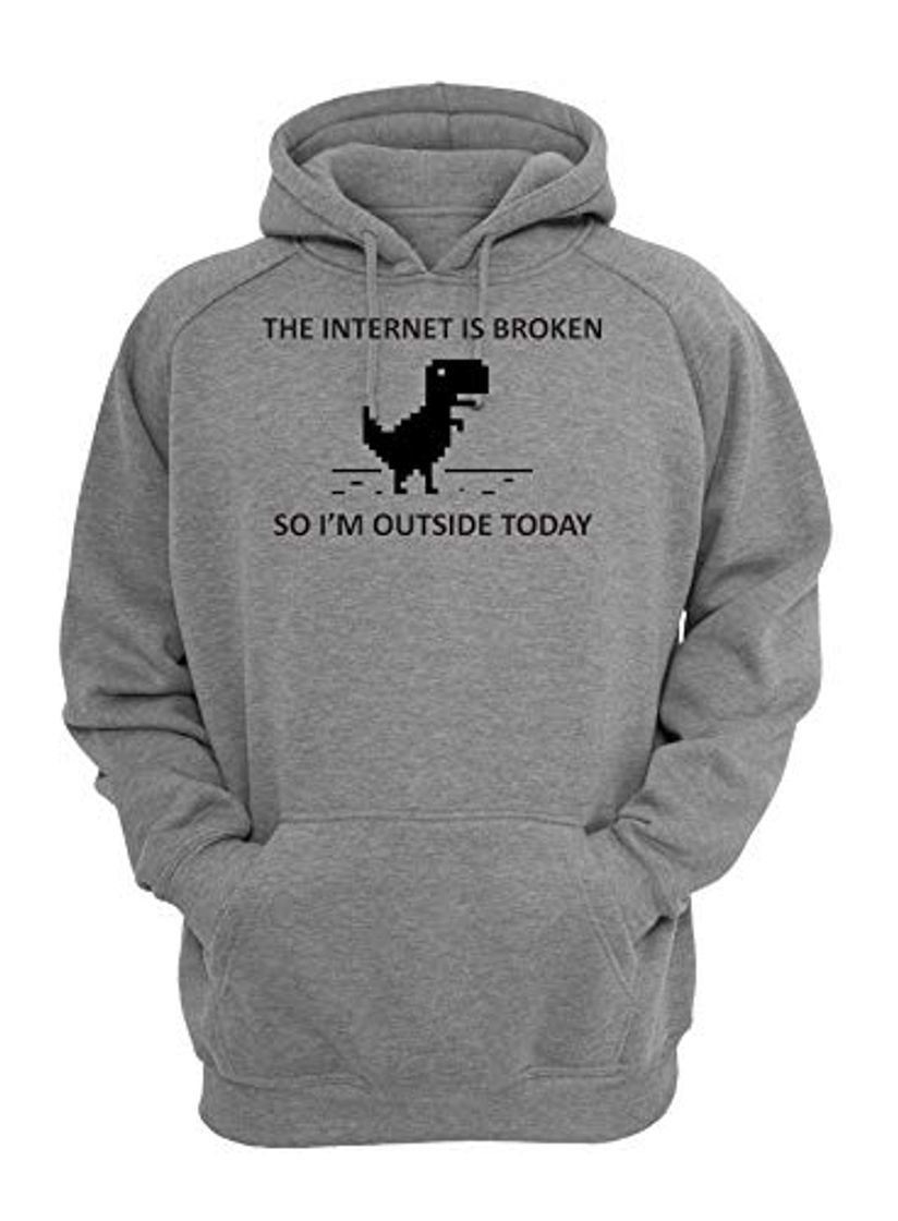 Moda Internet is Broken Sudadera Unisex Large