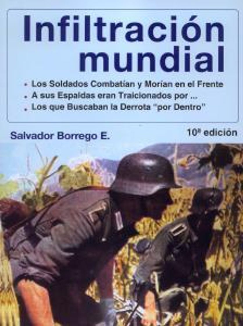 Book Infiltración Mundial Salvador Borrego 