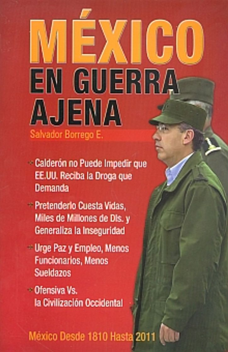 Book México en Guerra Ajena 