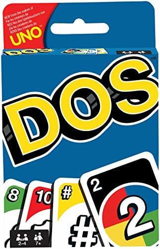 Product Mattel Games DOS, juego de cartas de UNO