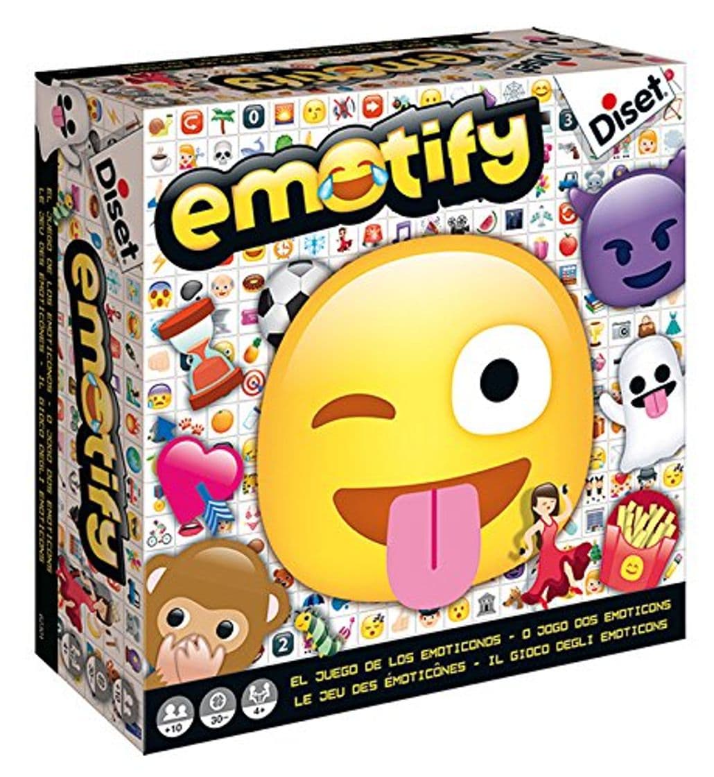 Product Diset- Emotify, Juego de Mesa, Miscelanea