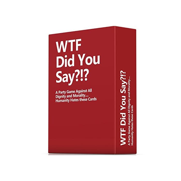 Producto WTF Did You Say?!? A Party Game Against All Dignity and Morality...Humanity