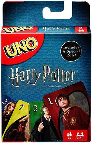 Electrónica Mattel Games UNO Harry Potter Juego de Eliminar Cartas - Juegos de