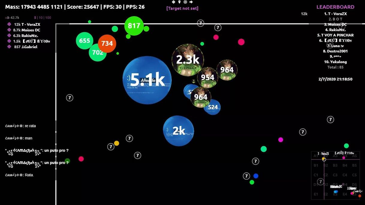 Videojuegos Agar.io