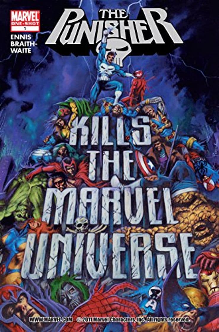 Libro Punisher Kills the Marvel Universe