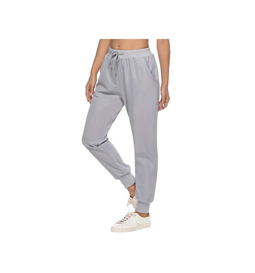 Fashion Abollria Pantalones Deportivos Largos Mujer