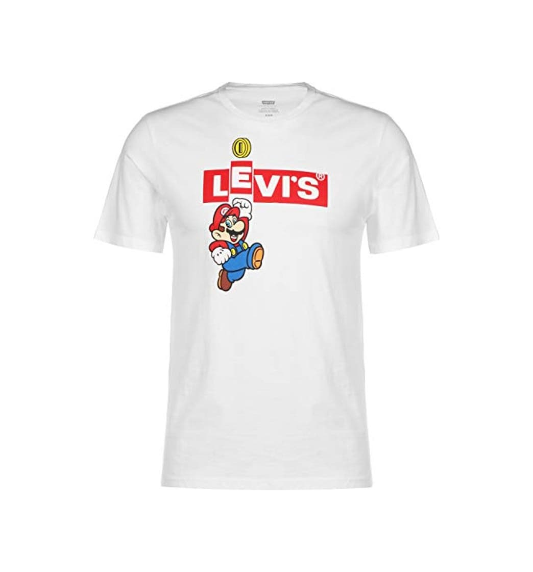 Fashion Levi's® Nintendo Graphic Camiseta Mario boxtab White