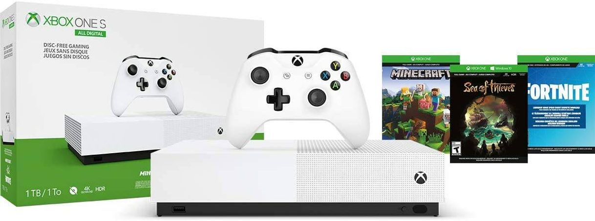 Moda Microsoft - Xbox One S 1TB