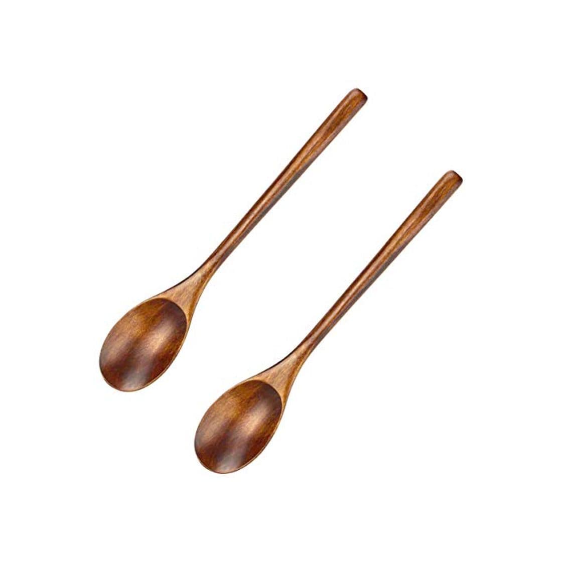 Product Cuchara de madera, estilo japonés, cucharas de mango largo para cocina agitadora