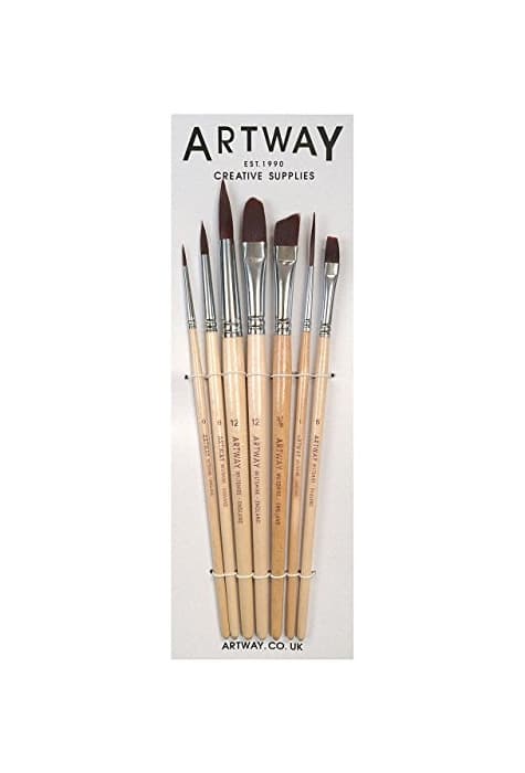 Producto Artway - Set de 7 pinceles de pintura - Redondos