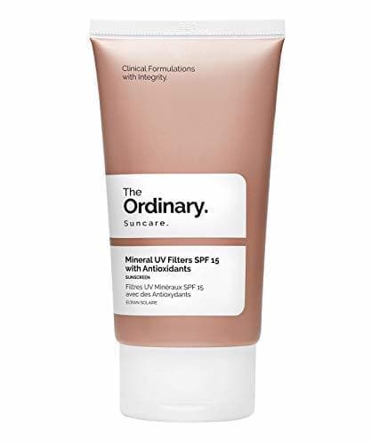 Beauty THE ORDINARY Mineral UV Filters SPF15 con Antioxidantes 50ml