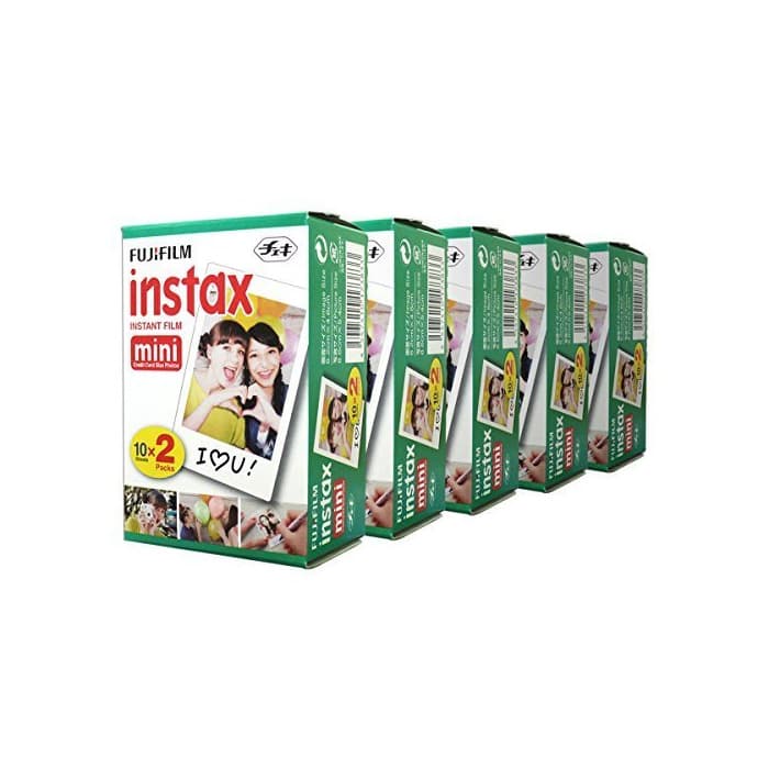 Electronic Fujifilm Instax Mini Film - 5 x 20 carretes - 100 Fotos