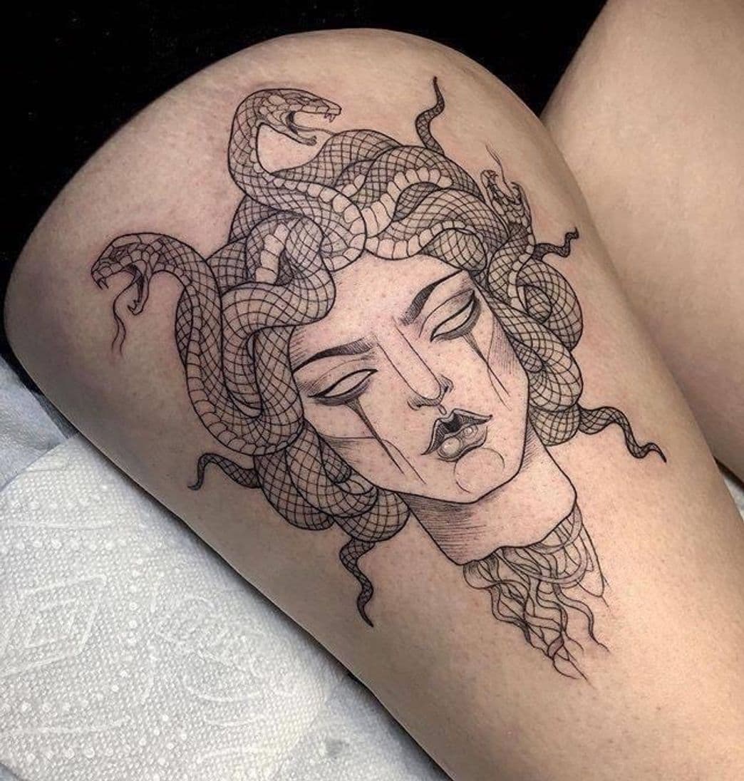 Fashion medusa tattoo