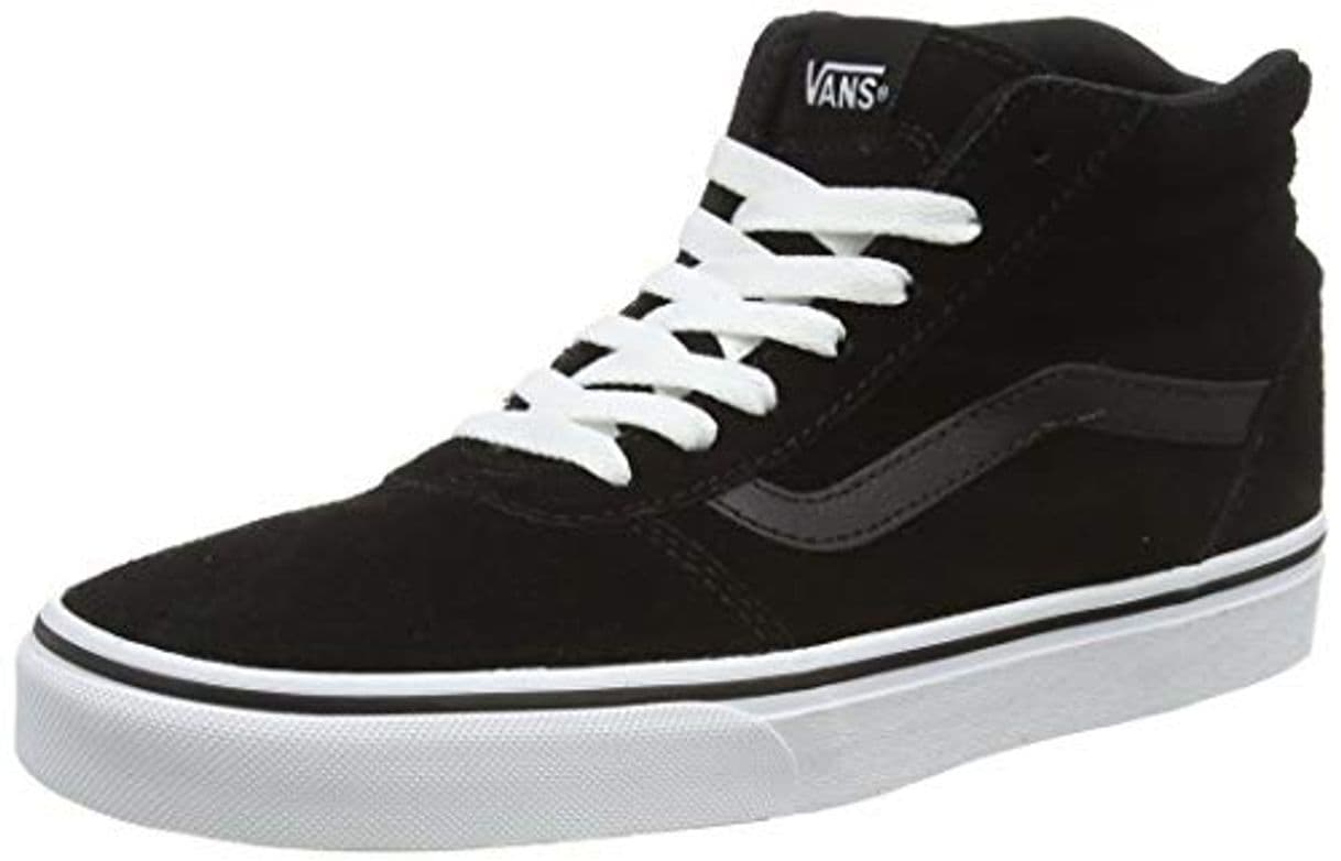 Fashion Vans Ward Hi, Zapatillas Altas para Mujer Negro