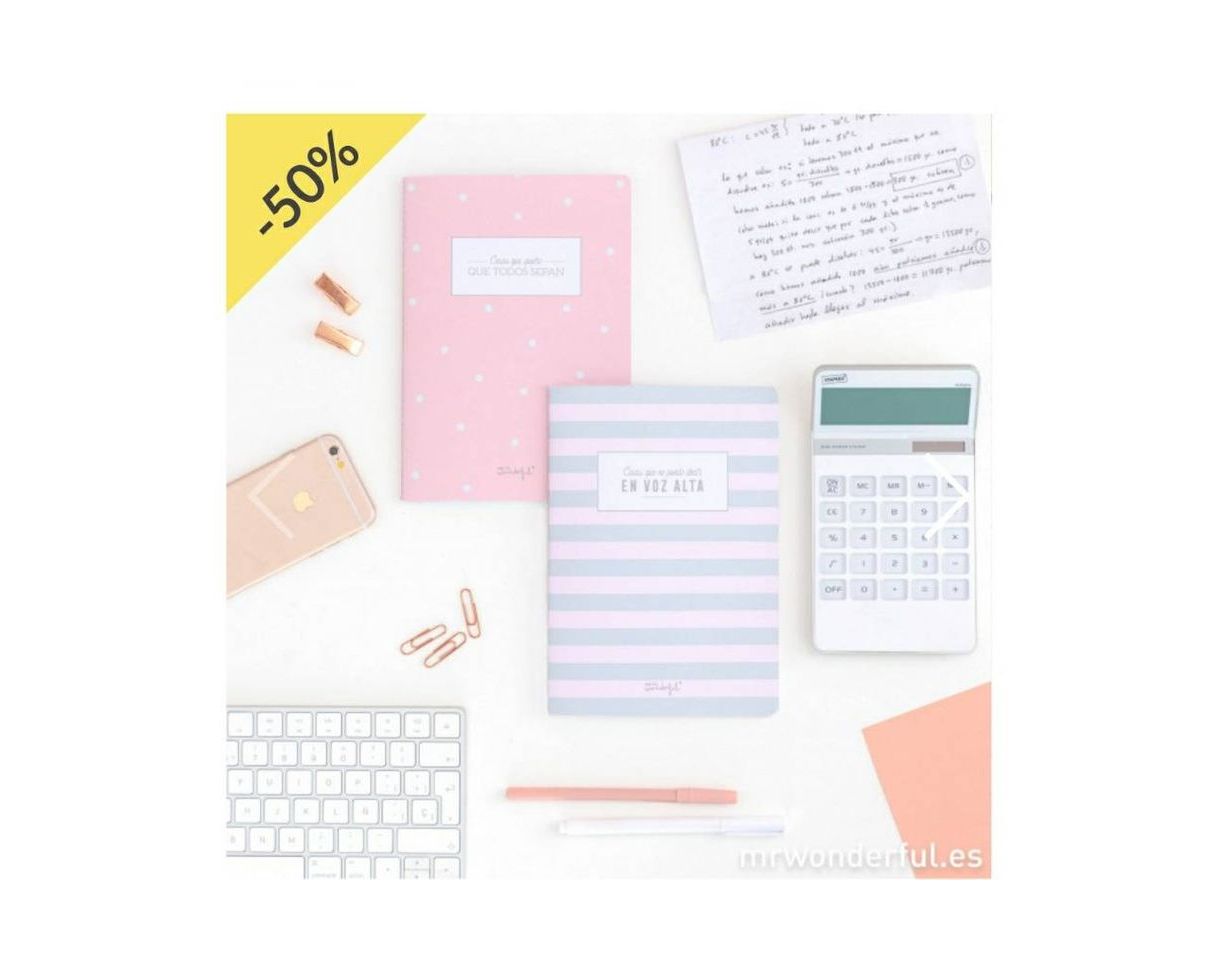 Producto Set de 2 libretas para mentes inquietas - Mr