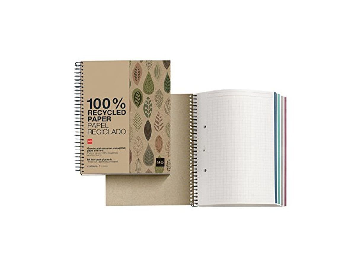 Producto Miquelrius 2872 - Notebook 4 cartón reciclado ecojohas m