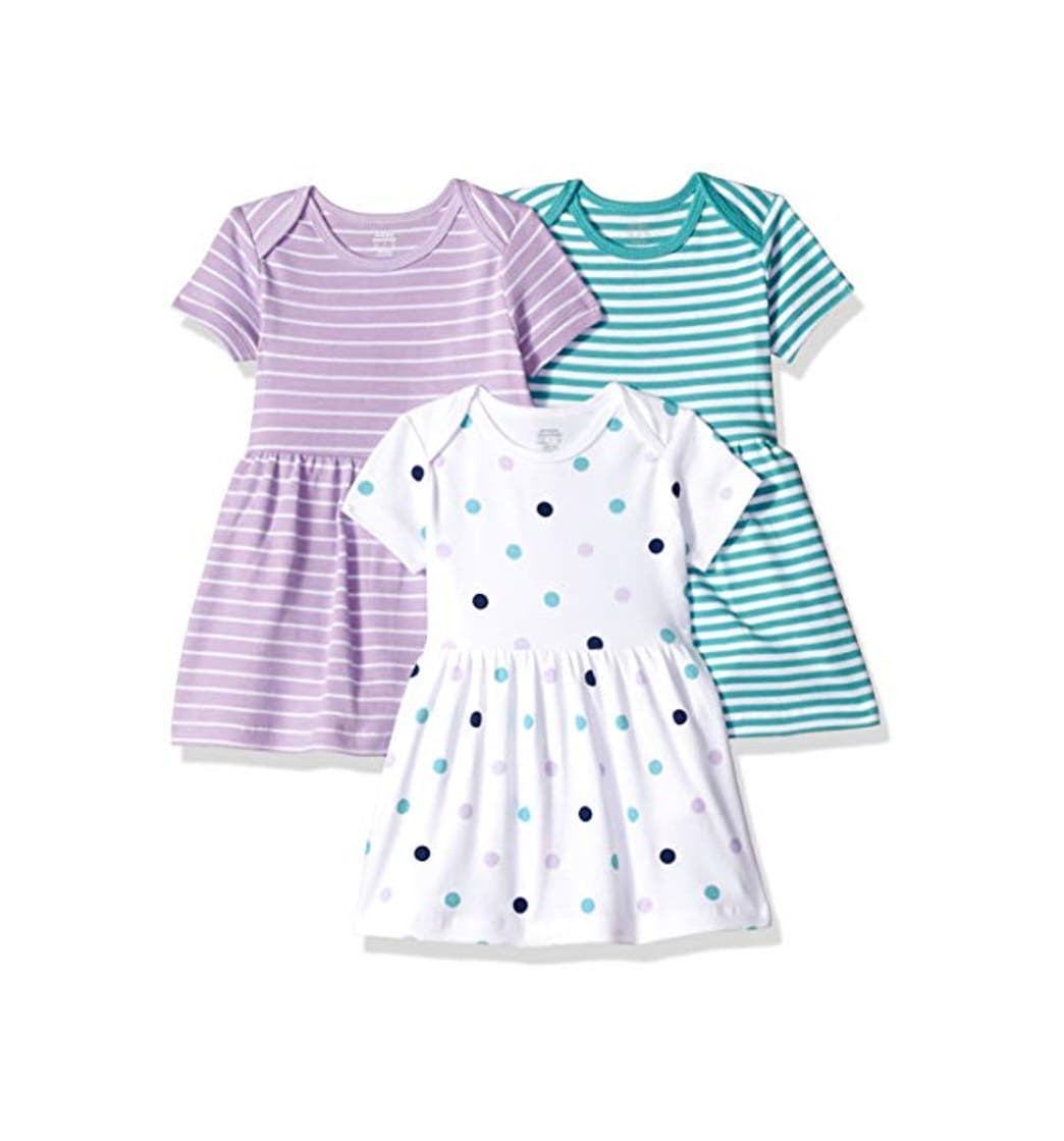 Product Amazon Essentials - Pack de 3 vestidos para niñas