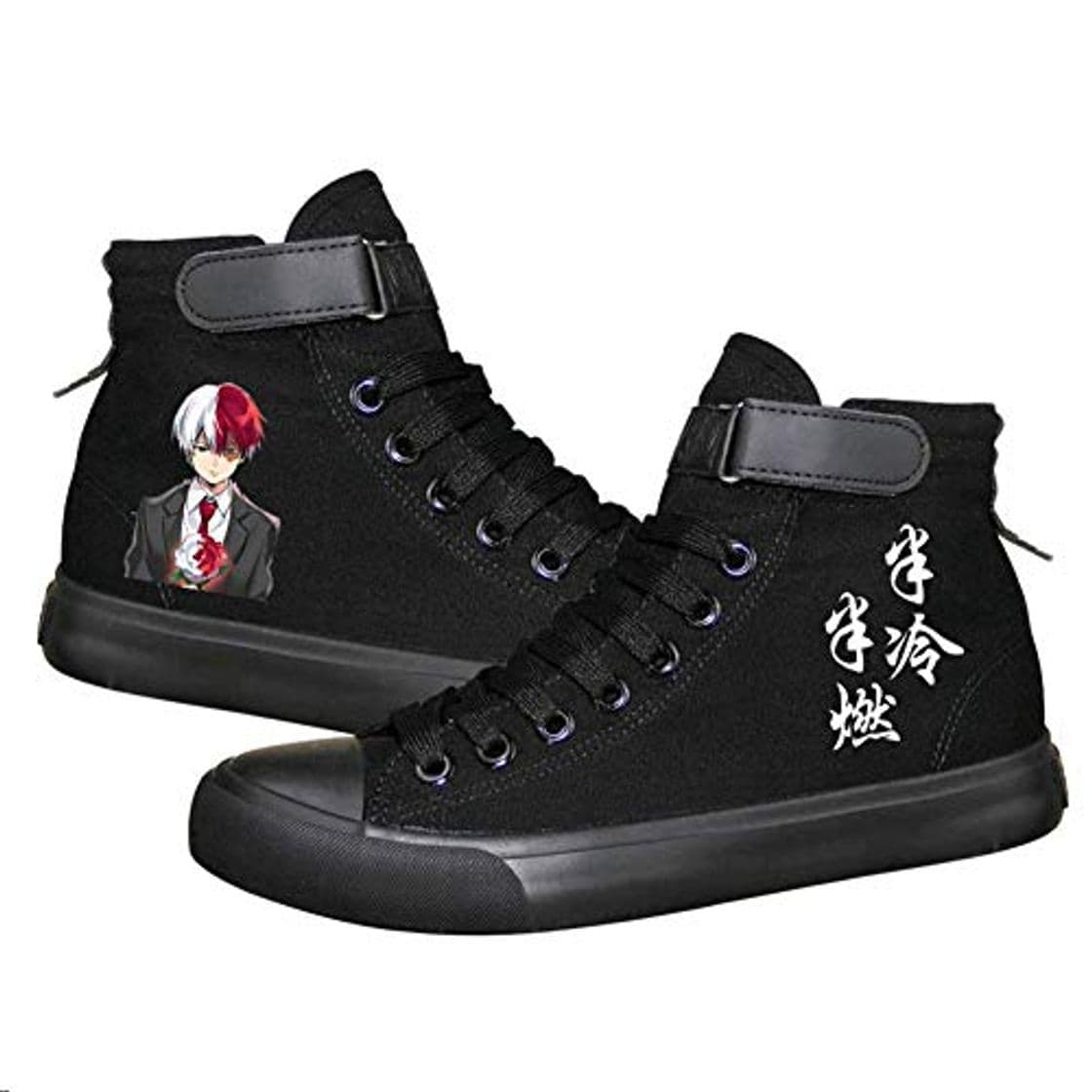 Fashion Unisex Anime Cosplay Anime Zapatos de Lona Izuku Midoriya Katsuki Bakugo Shoto Todoroki Zapatos de Cosplay Zapatillas de Deporte Luminosas