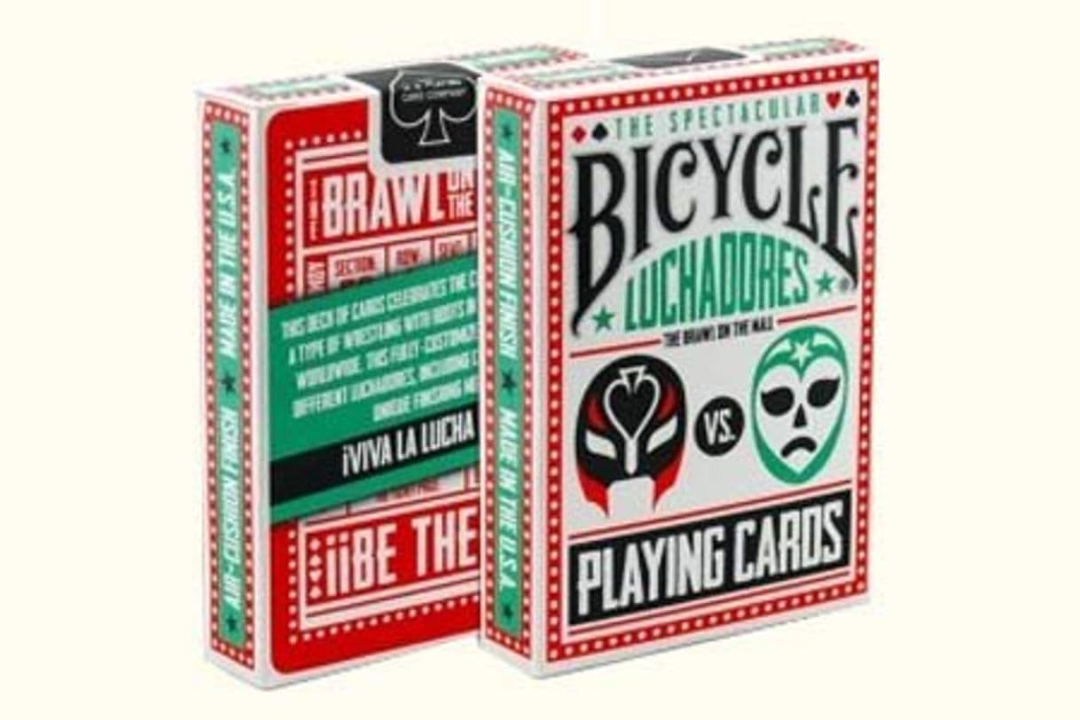 Product Bicycle Luchadores Deck by US Playing Card Co