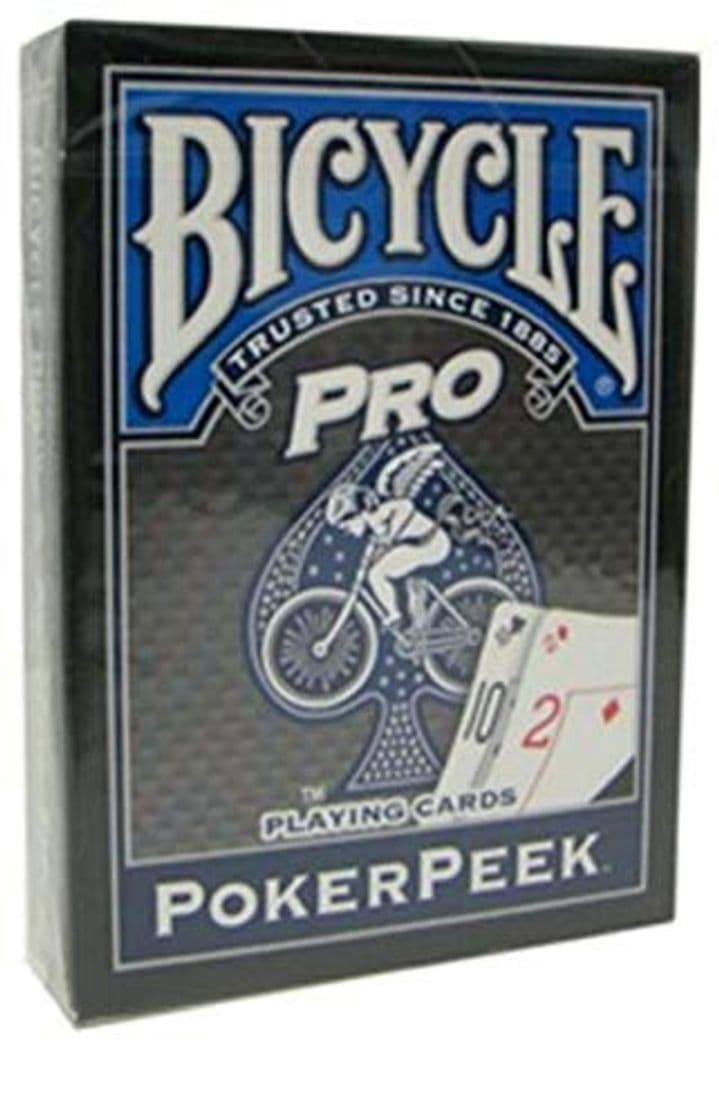 Product Baraja BICYCLE Pro Poker Peek - Dorso Azul