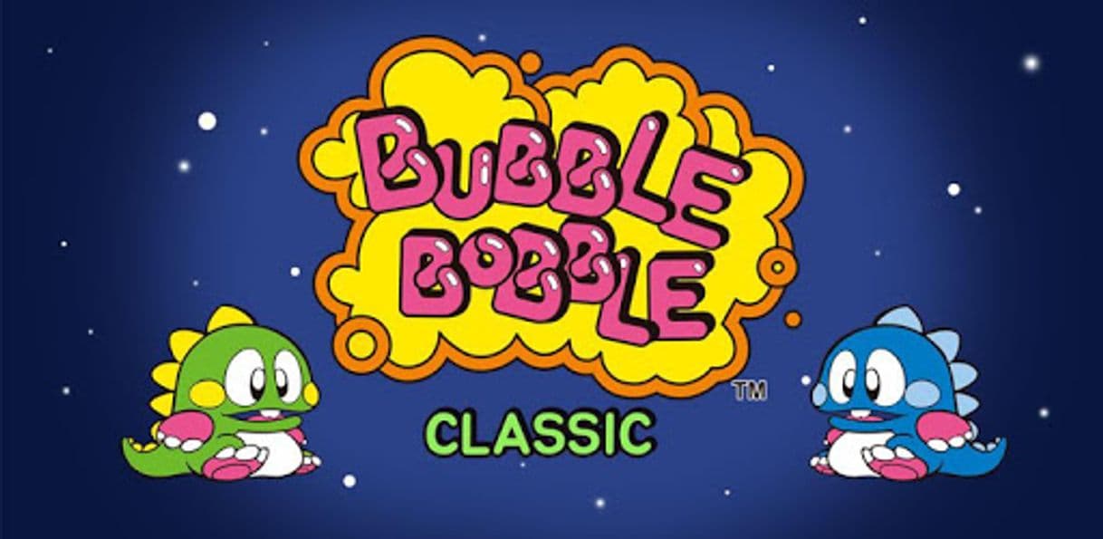 App BUBBLE BOBBLE classic 