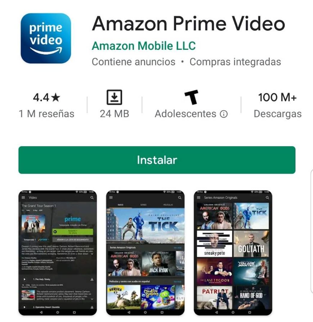 Moda Amazon Prime Video - Apps on Google Play