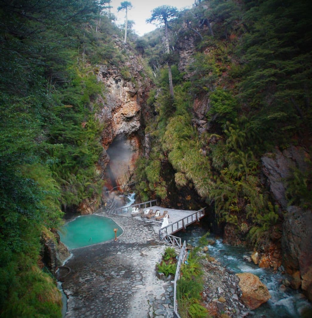 Lugar Termas Malleco