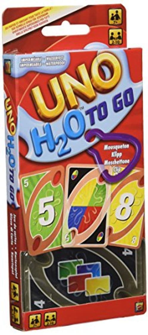 Producto Mattel Games UNO H20 To Go juego de cartas