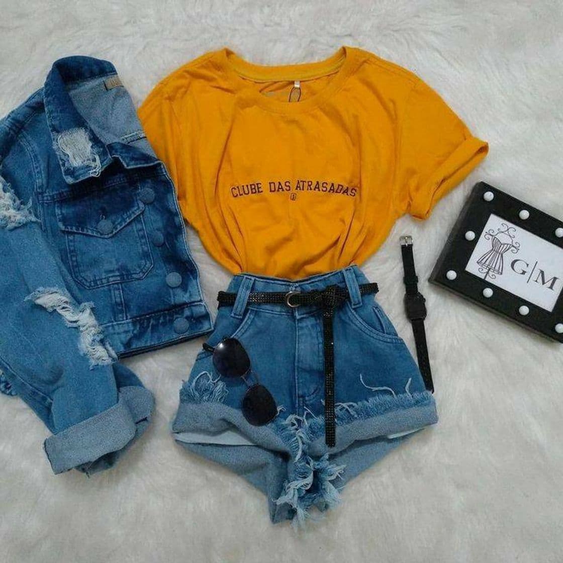 Moda Look lindo💛