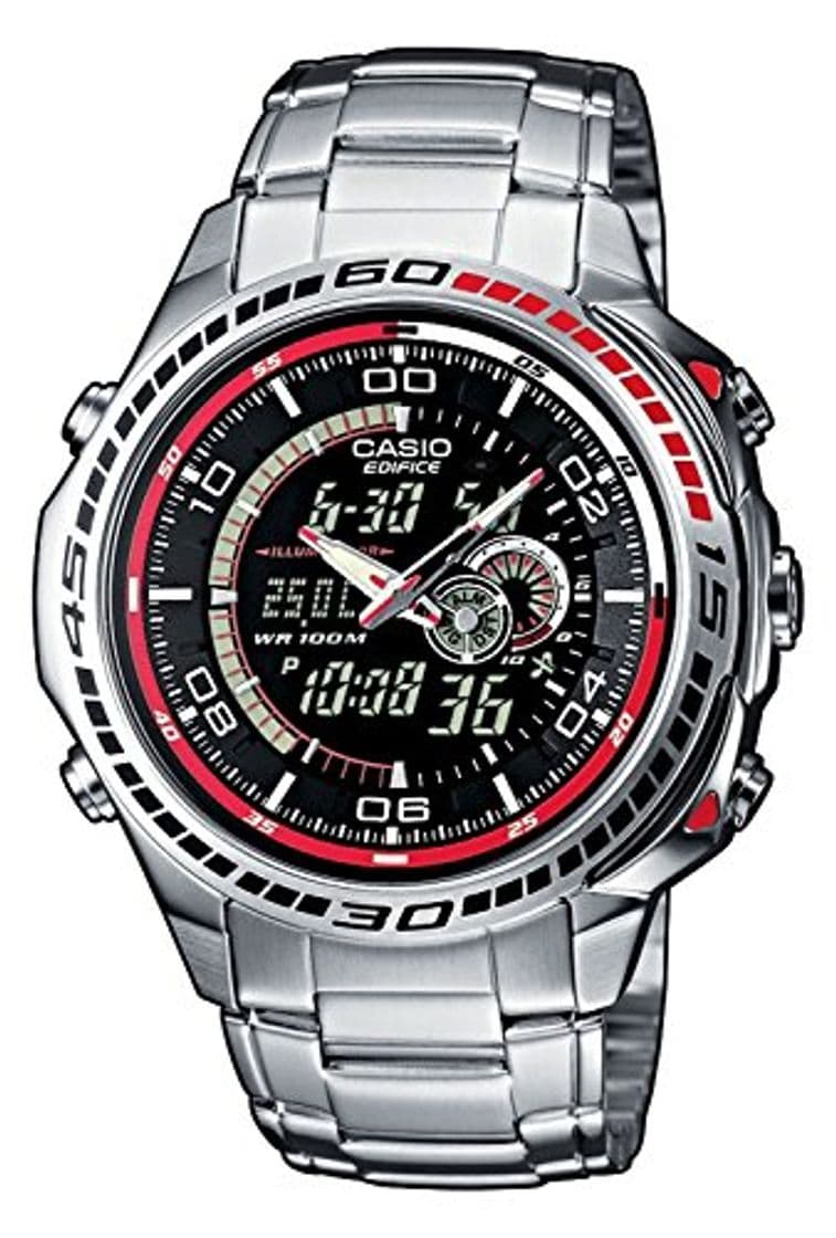 Moda Casio EDIFICE Reloj en caja sólida