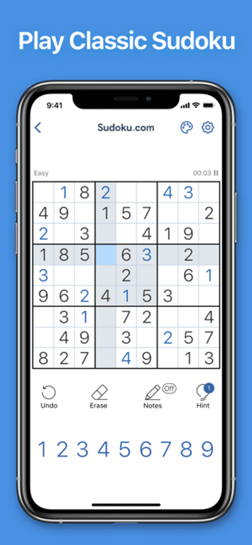 App Sudoku.com - Brain Games