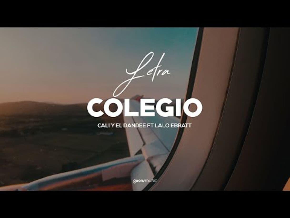 Canción Colegio