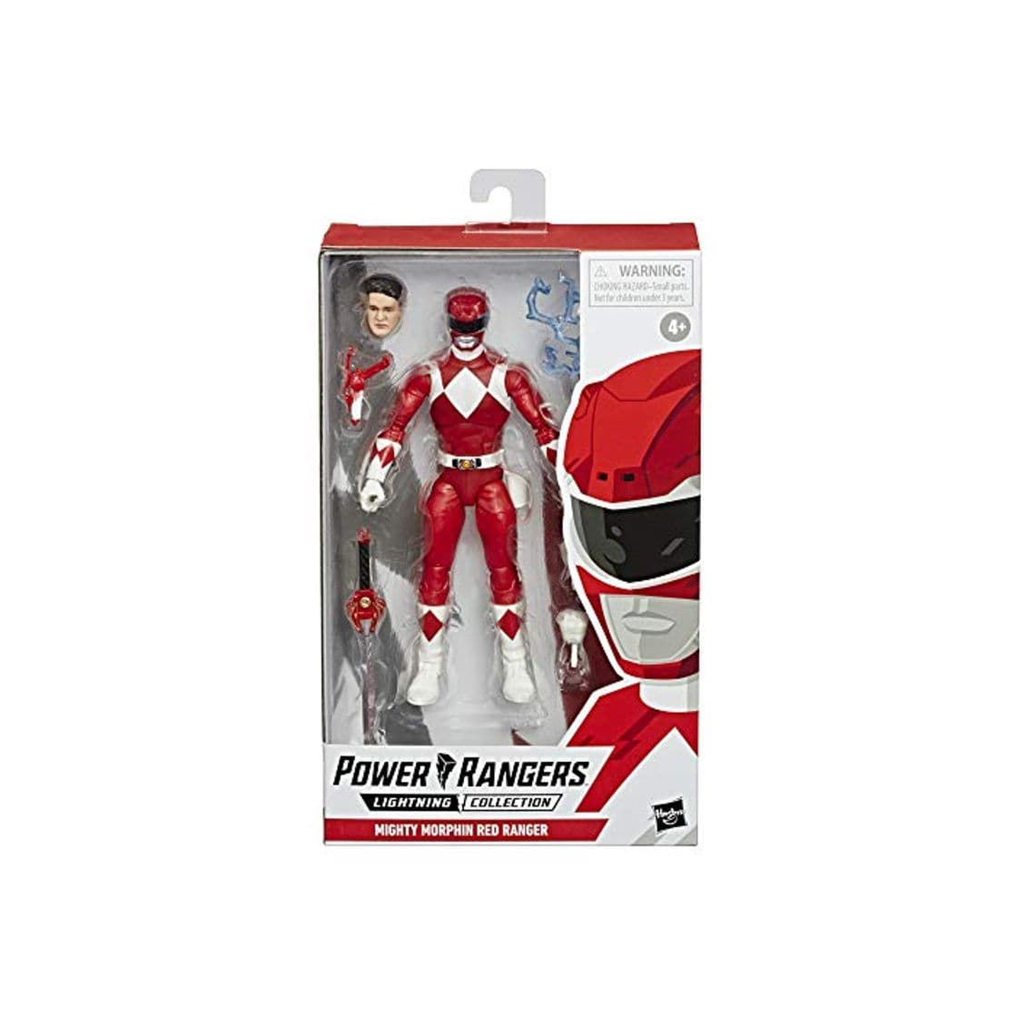 Product Power Ranger Lightining Collection Figuras 15 Cm Ranger Rojo