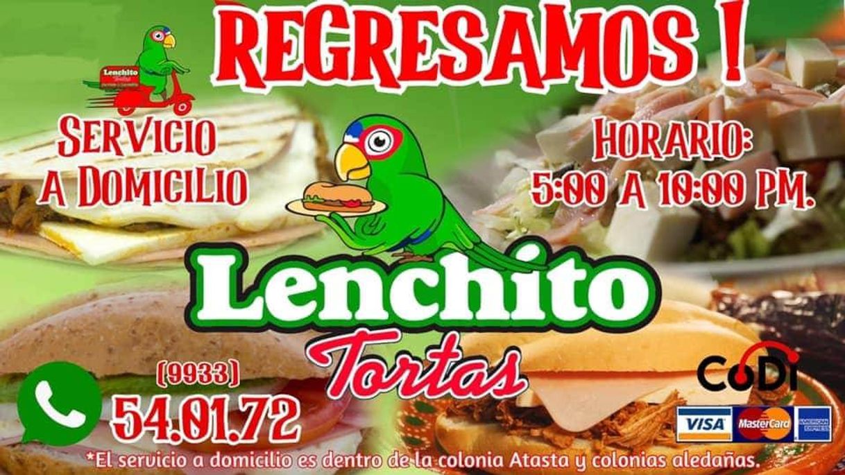 Restaurantes Lenchito Tortas