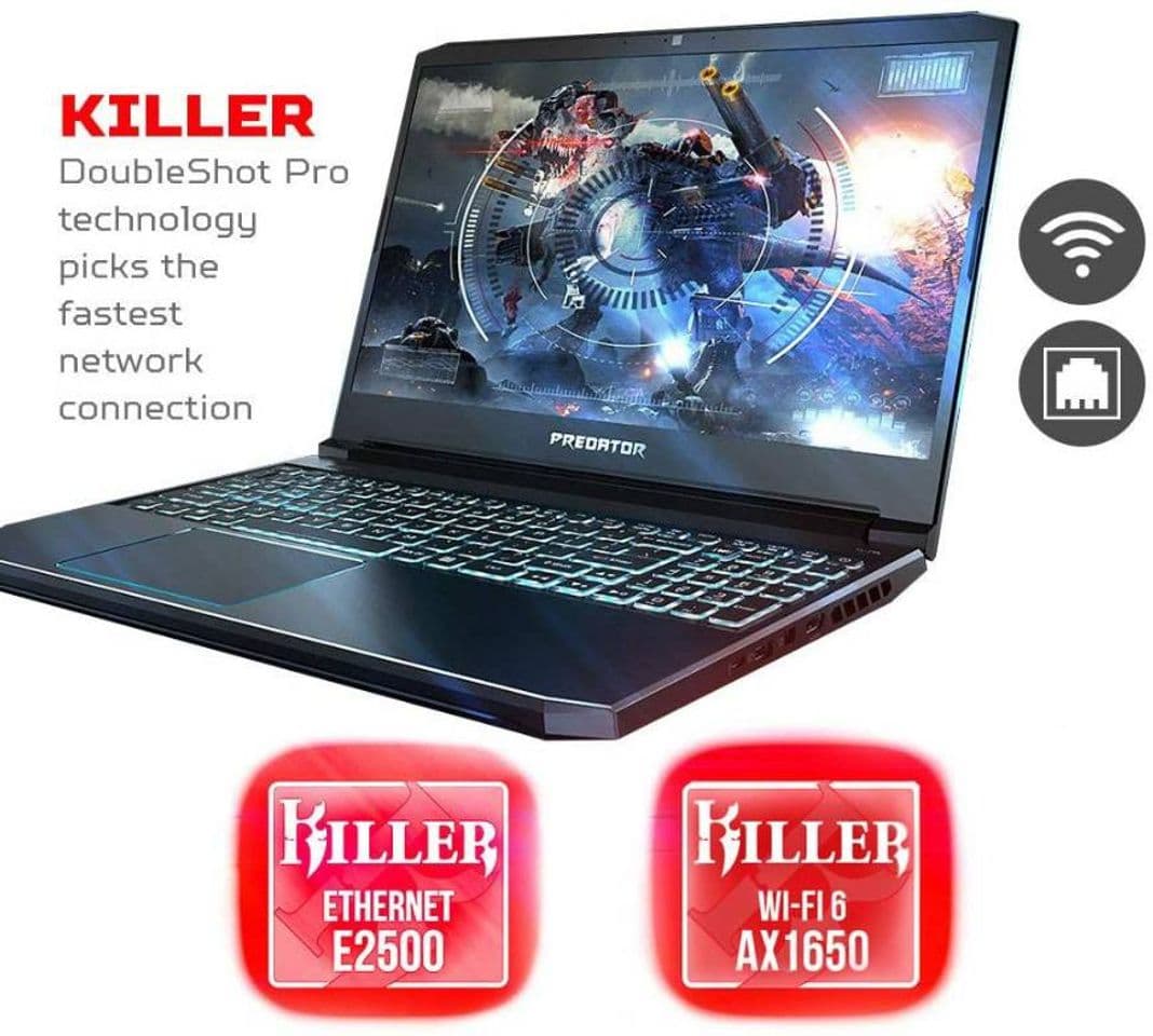 Moda 🔥⭐ Acer Predator Helios 300 Gaming Laptop Intel Core i7🔥

