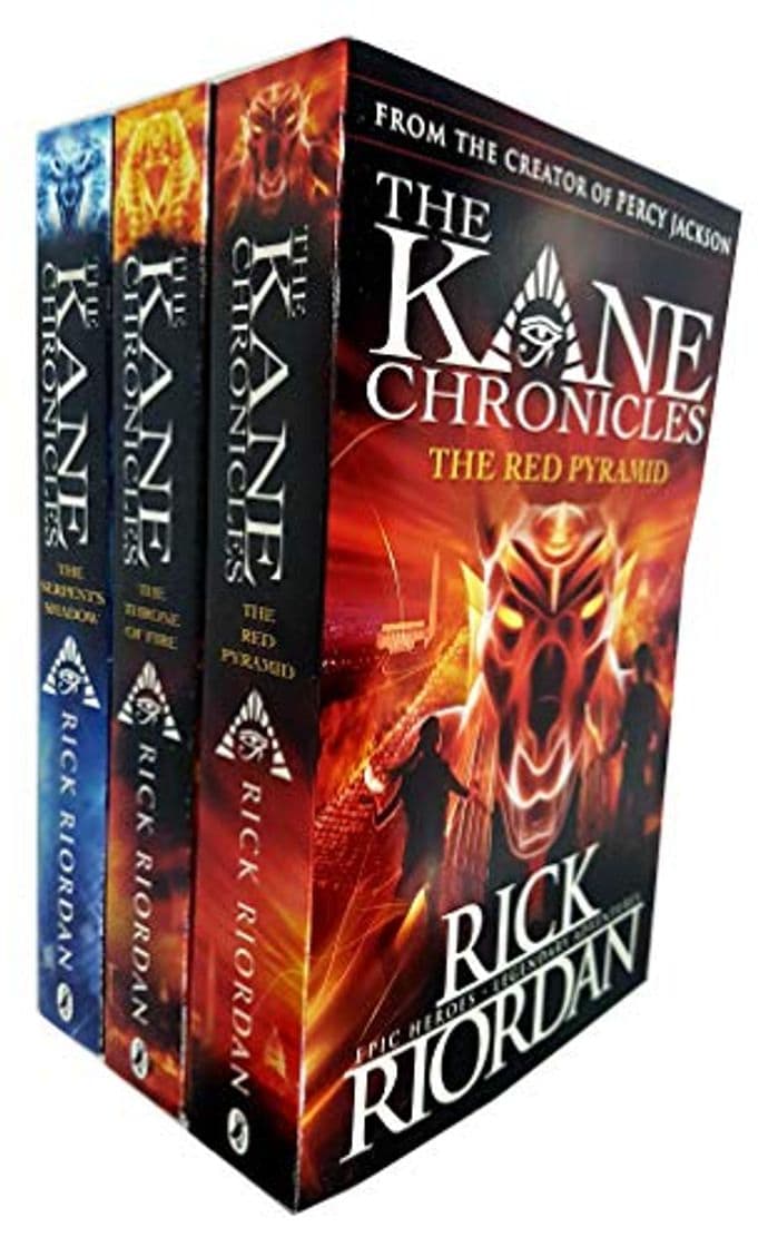 Libro The Kane Chronicles Collection 3 Books Set Pack RRP: Â£28.97