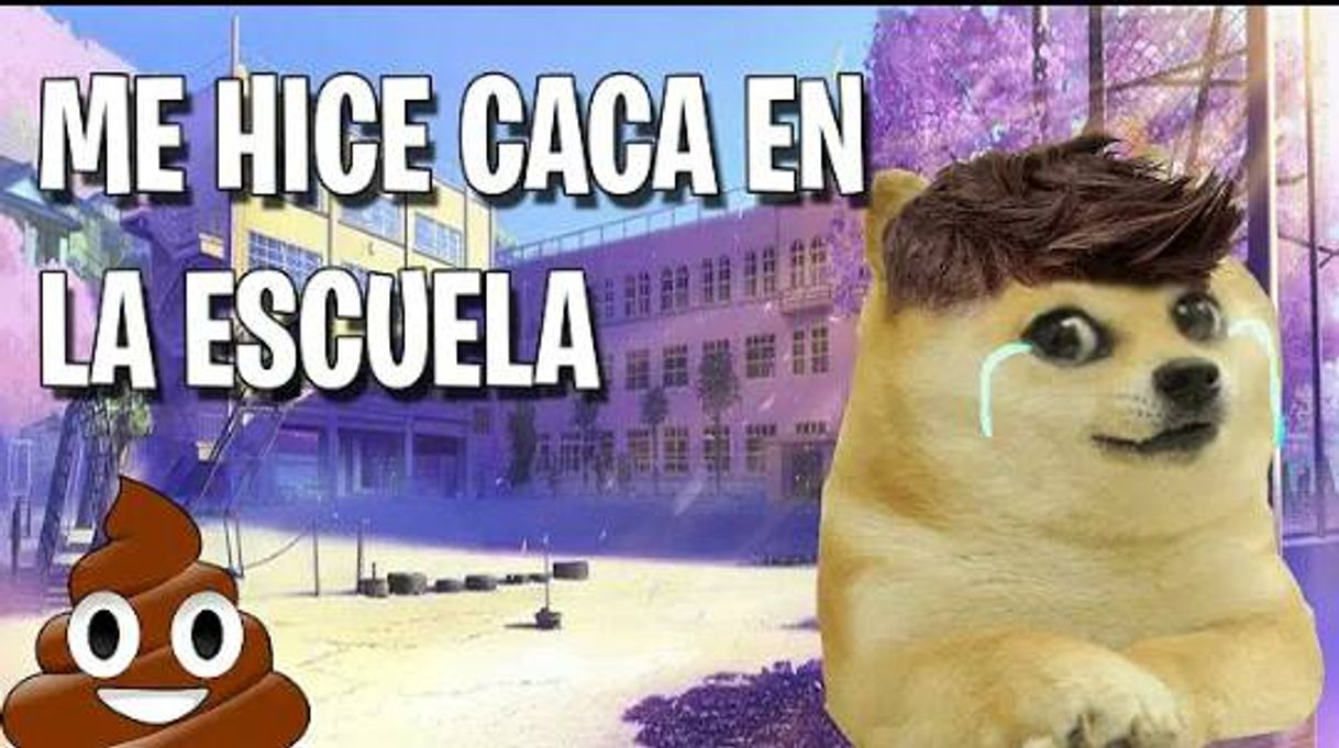 Moda Abro hilo Me hice CACA en la escuela - Hilos de cheems