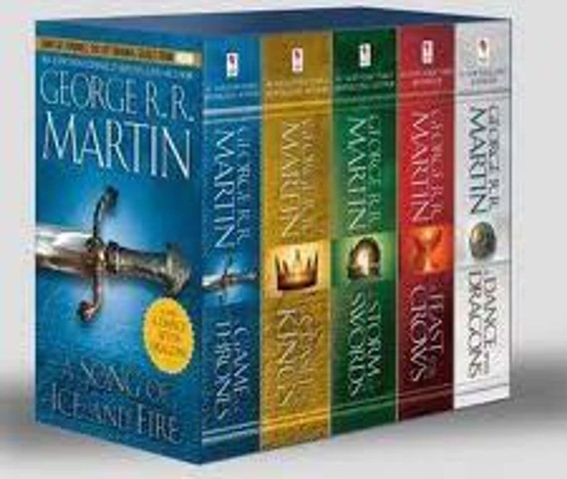 Book Game of Thrones 5-Copy Boxed Set: A Song of Ice and Fire