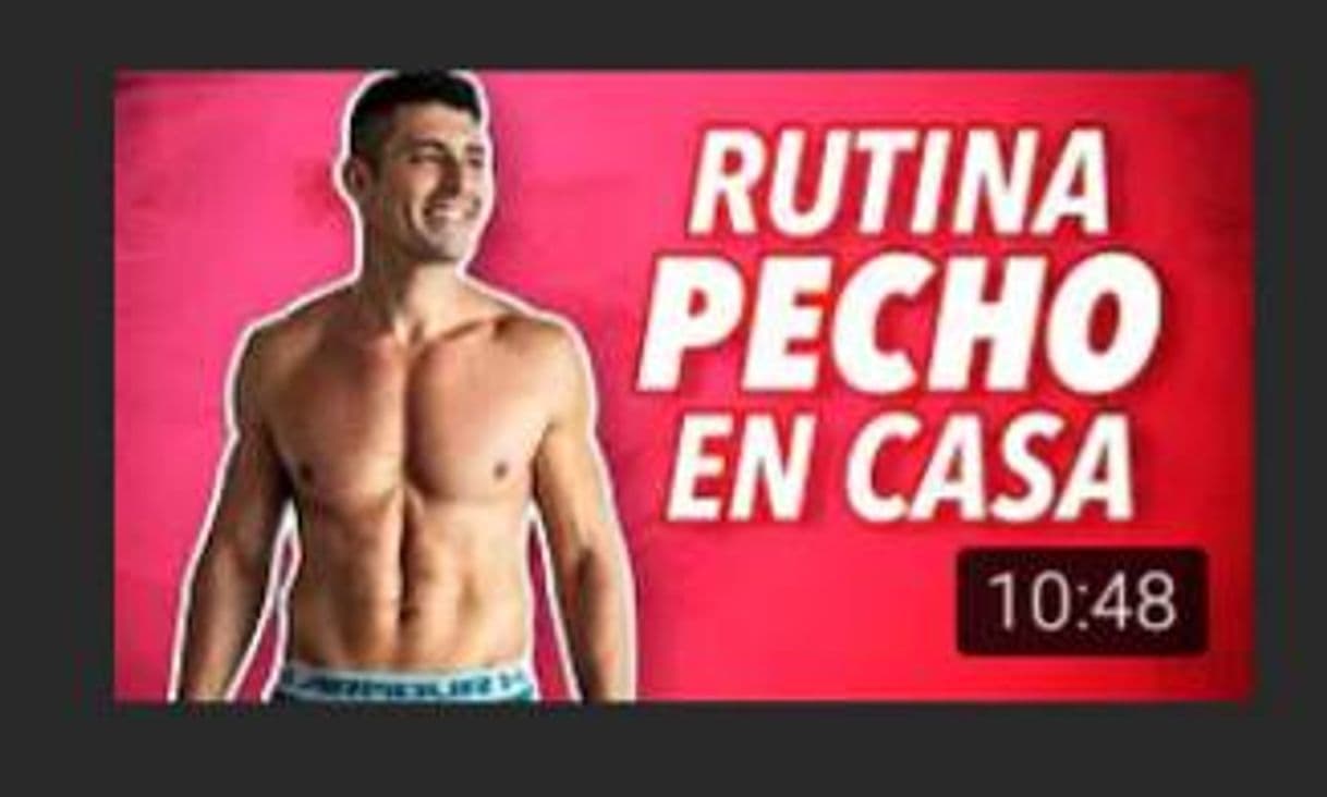 Fashion RUTINA DE PECHO EN CASA - YouTube