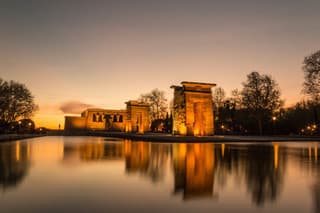 Lugar Templo de Debod